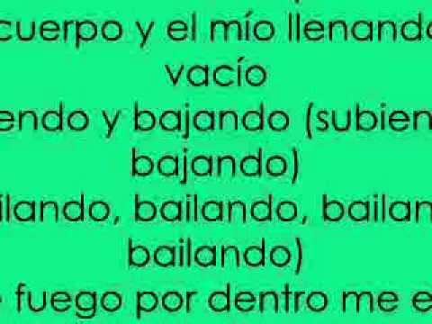 bailando lyrics spanish version